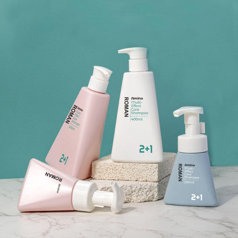 Triangle 200 ml 400 ml PET kasvojen puhdistusaine vaahtoava vaahtopumppu pullo muovivaahtopullo nestesaippua-annostelija Triangle 200 ml 400 ml PET kasvojen puhdistusaine vaahtoava vaahtopumppu pullo muovivaahtopullo nestesaippua-annostelija