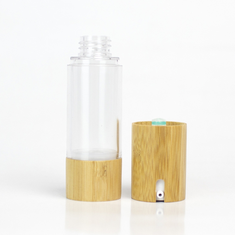 15 ml 30 ml 50 ml Bamboo Lotion Airless Pump Bottle 1 unssi 1,7 unssia emulsio silmänympärysvoide tyhjiökosmetiikkasäiliö 15 ml 30 ml 50 ml Bamboo Lotion Airless Pump Bottle 1 unssi 1,7 unssia emulsio silmänympärysvoide tyhjiökosmetiikkasäiliö