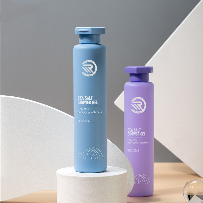 250 ml Pyöreä Kosmeettinen Säiliö Vartalo Kasvojen Hoito Hiusöljy Toner Lotion Pullo korkilla