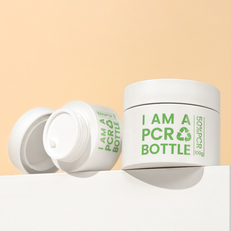 30g 50g 100g tyhjä uudelleen täytettävä vaihdettava PCR PP ympäristöystävällinen kasvojen ihonhoito kuorintavoi kerma Pakkaus muovinen kosmetiikkapurkki 30g 50g 100g tyhjä uudelleen täytettävä vaihdettava PCR PP ympäristöystävällinen kasvojen ihonhoito kuorintavoi kerma Pakkaus muovinen kosmetiikkapurkki