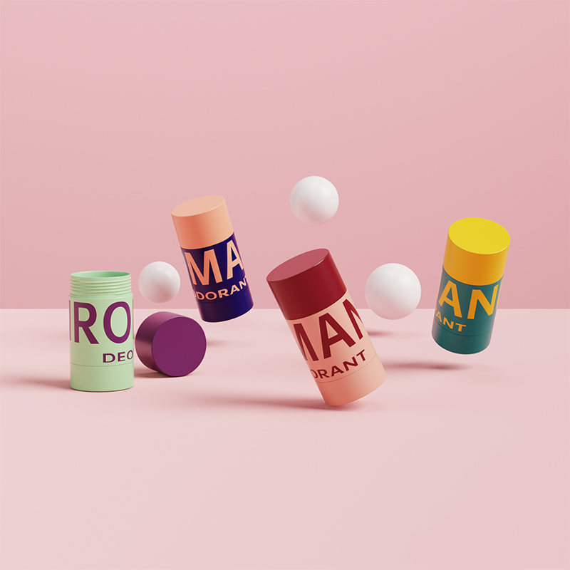 Kosmeettinen deodoranttipuikkopakkaus 6 ml 15 ml 30 ml 50 ml 75 ml pohjatäytteinen deodoranttiputkirulla deodoranttitikkupakkauksessa Kosmeettinen deodoranttipuikkopakkaus 6 ml 15 ml 30 ml 50 ml 75 ml pohjatäytteinen deodoranttiputkirulla deodoranttitikkupakkauksessa