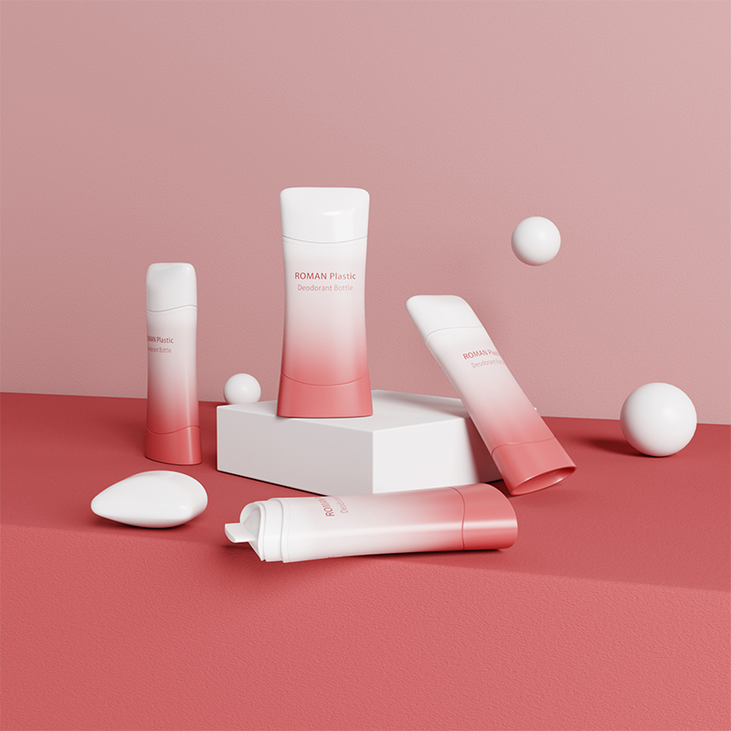 Tyhjä muovinen 75 ml Twist up Roll-on Gel aurinkosuojapuikkosäiliö, muovinen deodoranttipakkaus Tyhjä muovinen 75 ml Twist up Roll-on Gel aurinkosuojapuikkosäiliö, muovinen deodoranttipakkaus