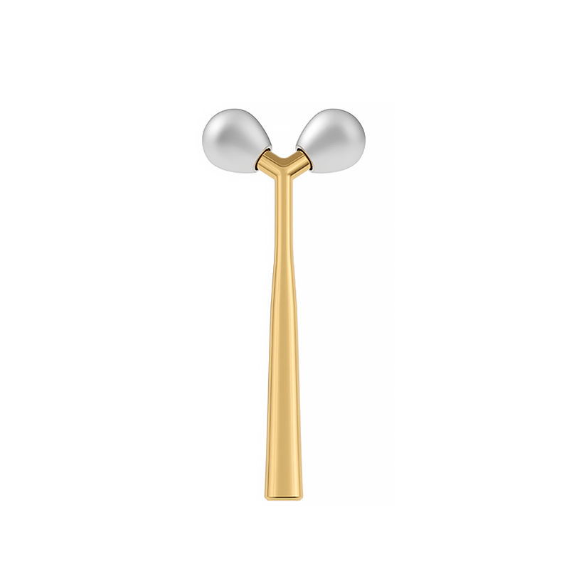 Kädessä pidettävä kasvojen kohottava Y-muotoinen hoikentava 3D-rullahierontalaite 360 pyörivä kasvohierontarulla Kädessä pidettävä kasvojen kohottava Y-muotoinen hoikentava 3D-rullahierontalaite 360 pyörivä kasvohierontarulla