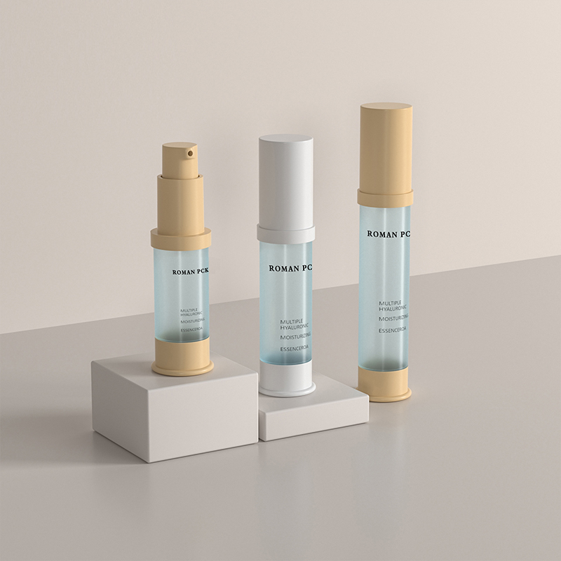 15 ml 30 ml 1 unssia Frosted Airless Pump Bottle Sininen ohut sylinteri korkea kosmeettinen kermageeli kasvoseerumille Lotion poskipunageeli 15 ml 30 ml 1 unssia Frosted Airless Pump Bottle Sininen ohut sylinteri korkea kosmeettinen kermageeli kasvoseerumille Lotion poskipunageeli