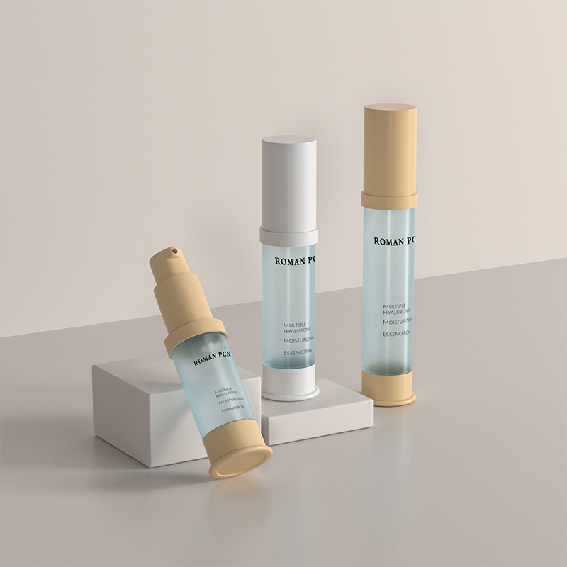 15 ml 30 ml 1 unssia Frosted Airless Pump Bottle Sininen ohut sylinteri korkea kosmeettinen kermageeli kasvoseerumille Lotion poskipunageeli 15 ml 30 ml 1 unssia Frosted Airless Pump Bottle Sininen ohut sylinteri korkea kosmeettinen kermageeli kasvoseerumille Lotion poskipunageeli