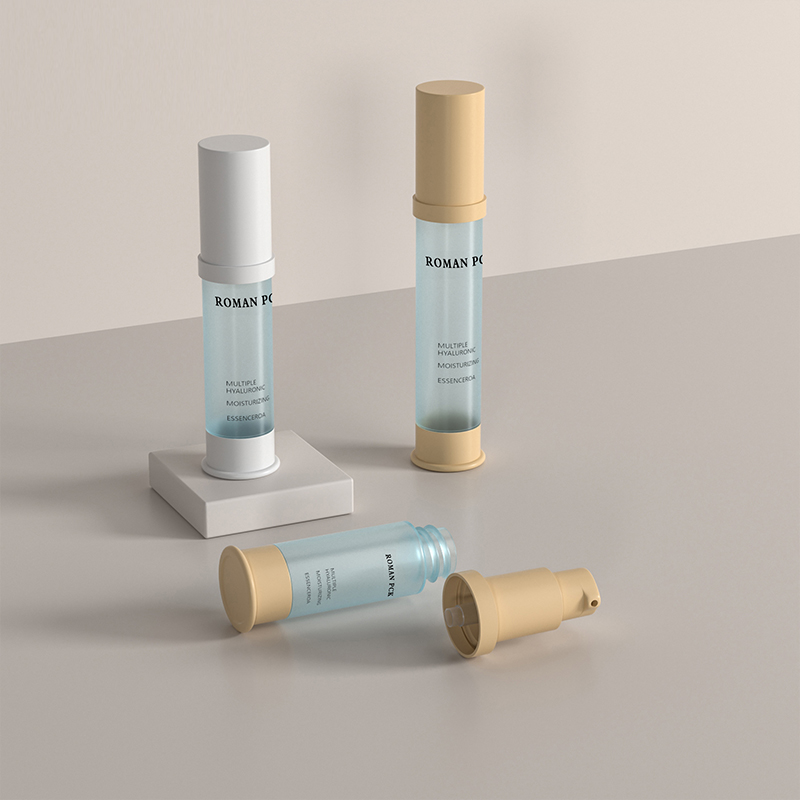 15 ml 30 ml 1 unssia Frosted Airless Pump Bottle Sininen ohut sylinteri korkea kosmeettinen kermageeli kasvoseerumille Lotion poskipunageeli 15 ml 30 ml 1 unssia Frosted Airless Pump Bottle Sininen ohut sylinteri korkea kosmeettinen kermageeli kasvoseerumille Lotion poskipunageeli