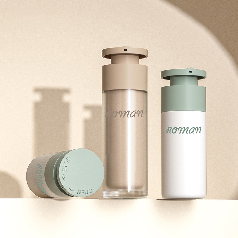 15 ml 30 ml 50 ml PP tyhjä kaksiseinäinen muovinen ilmaton kosteusemulsiopumppupullo kosmeettiseen kasvojen ihonhoitoon Silkkipainatus pintakäsittely 15 ml 30 ml 50 ml PP tyhjä kaksiseinäinen muovinen ilmaton kosteusemulsiopumppupullo kosmeettiseen kasvojen ihonhoitoon Silkkipainatus pintakäsittely