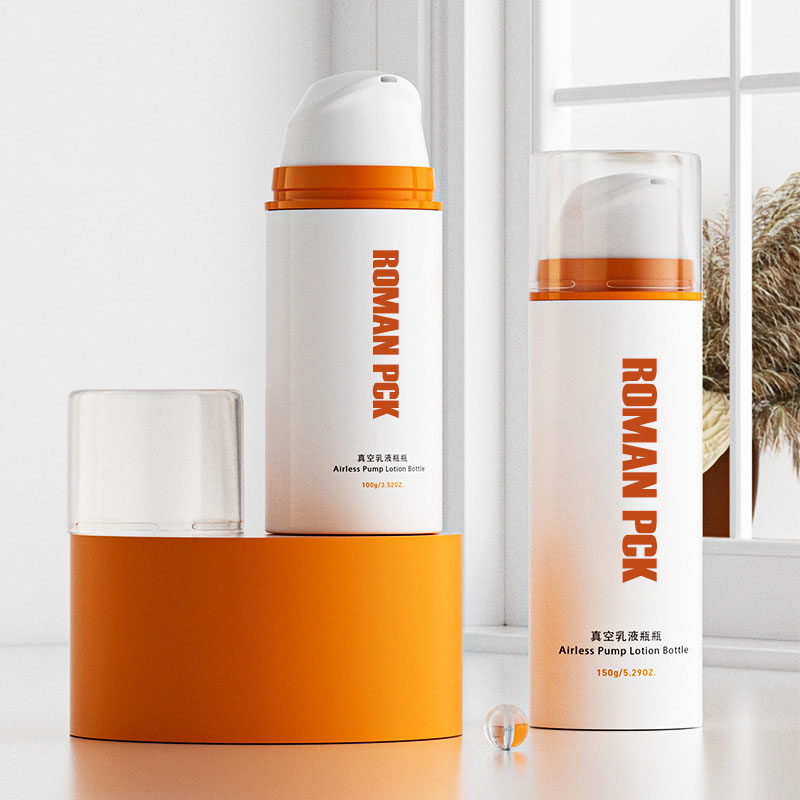 Cosmetic Airless Bottle Series 30ml 50ml 100ml White Airless Pump Bottle Vacuum Lotion Essence Face Cream Airless Bottle
