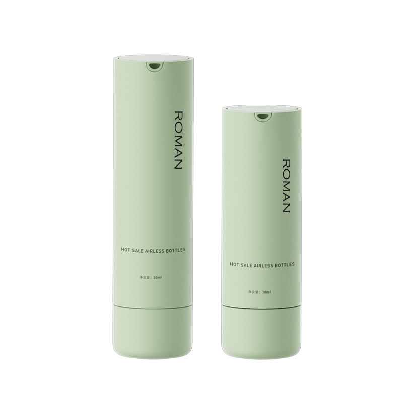 Oranssi 15 ml 30 ml 50 ml muovinen ilmaton pumppupullo PP Kuten Cream Lotion Skin Care Kosmeettinen seerumipakkaus Oranssi 15 ml 30 ml 50 ml muovinen ilmaton pumppupullo PP Kuten Cream Lotion Skin Care Kosmeettinen seerumipakkaus