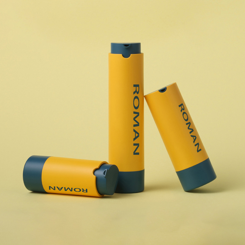 Pyöreä muovinen kosmeettinen seerumipakkaus ihonhoitoaine ilmaton pumppupullo kosteusemulsioille tai kasvosumulle 15 ml 30 ml 50 ml Pyöreä muovinen kosmeettinen seerumipakkaus ihonhoitoaine ilmaton pumppupullo kosteusemulsioille tai kasvosumulle 15 ml 30 ml 50 ml