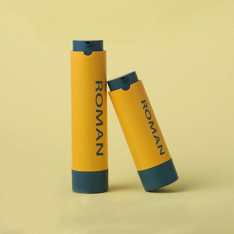 Pyöreä muovinen kosmeettinen seerumipakkaus ihonhoitoaine ilmaton pumppupullo kosteusemulsioille tai kasvosumulle 15 ml 30 ml 50 ml Pyöreä muovinen kosmeettinen seerumipakkaus ihonhoitoaine ilmaton pumppupullo kosteusemulsioille tai kasvosumulle 15 ml 30 ml 50 ml