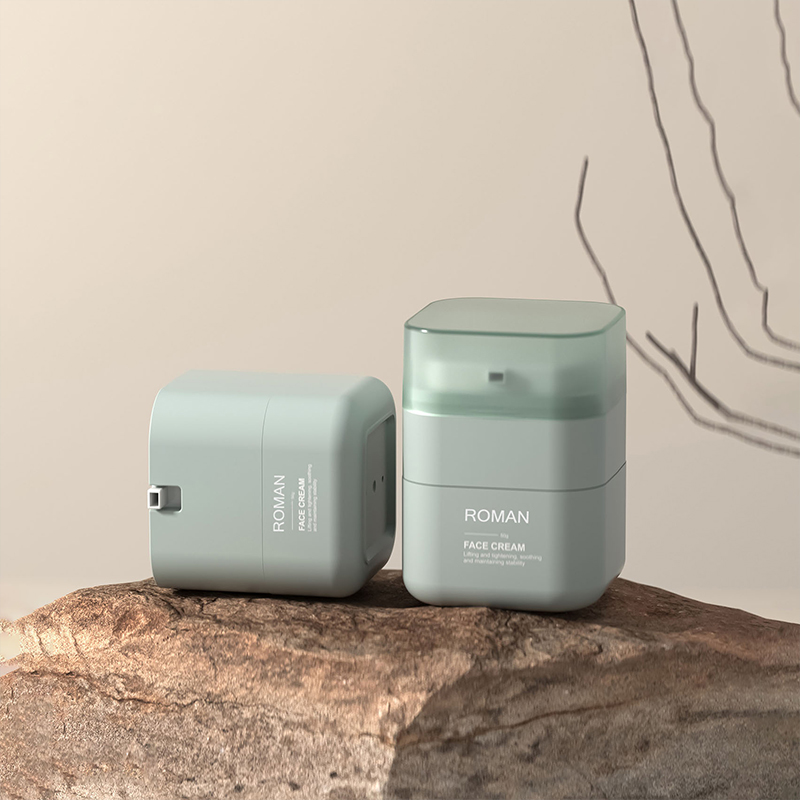 Kosmeettinen valkaisuvoide Ailess Jar 50g Neliömäinen Purkki Square Cut Corners Kasvovoidepullo 30g Lasten Kasvovoide Airless Jar