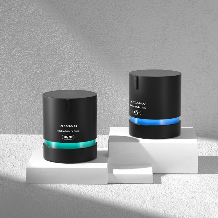 Sylinterimäinen ilmaton pullo PP tyhjä 15 g 30 g 50 g kosmeettinen kasvovoide Skincare Foundation aurinkovoide huurrettu tyhjiöpumppupurkit Sylinterimäinen ilmaton pullo PP tyhjä 15 g 30 g 50 g kosmeettinen kasvovoide Skincare Foundation aurinkovoide huurrettu tyhjiöpumppupurkit