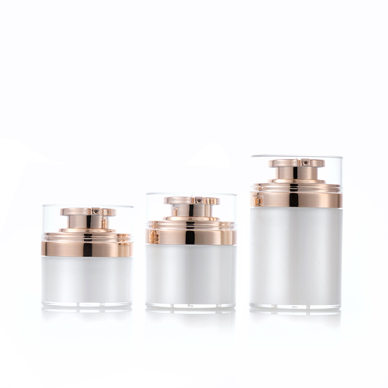 Kulta 15g 30g 50g 100g Personal Care Cream Airless Jar Muovinen Täytettävä Airless Pump Airless Jar Kulta 15g 30g 50g 100g Personal Care Cream Airless Jar Muovinen Täytettävä Airless Pump Airless Jar