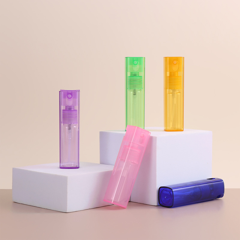 Macaron 10ml 20ml muovinen PET-hiussuihkepullo värikäs pieni hieno suihkepullo matkahajuvesisuihkepullo Macaron 10ml 20ml muovinen PET-hiussuihkepullo värikäs pieni hieno suihkepullo matkahajuvesisuihkepullo