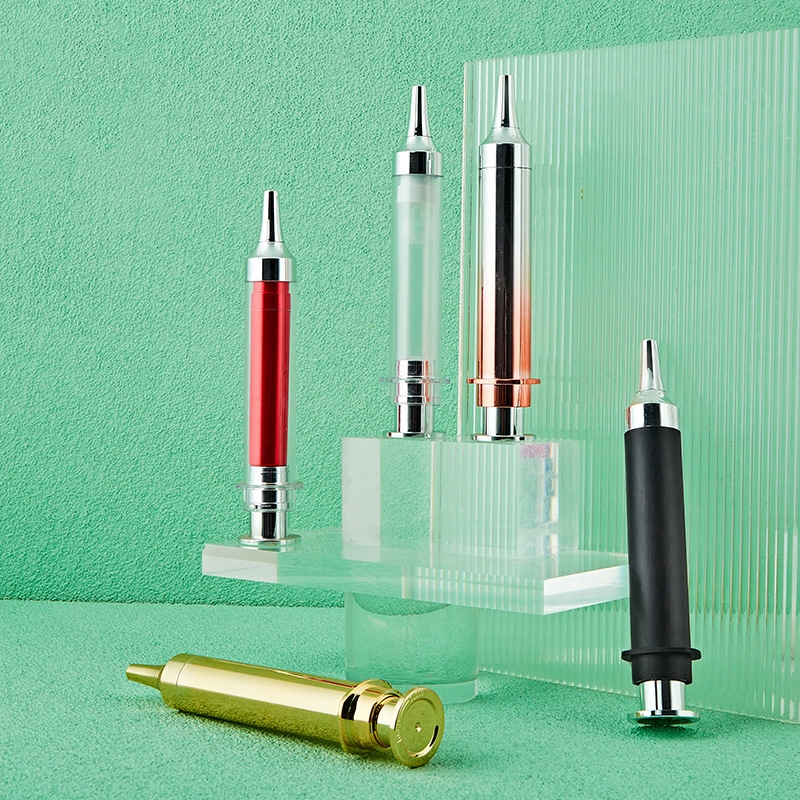 10 ml 15 ml 20 ml kosmeettinen silmäseerumi voide injektioputki ruiskun muotoinen ilmaton pullo 10 ml 15 ml 20 ml kosmeettinen silmäseerumi voide injektioputki ruiskun muotoinen ilmaton pullo