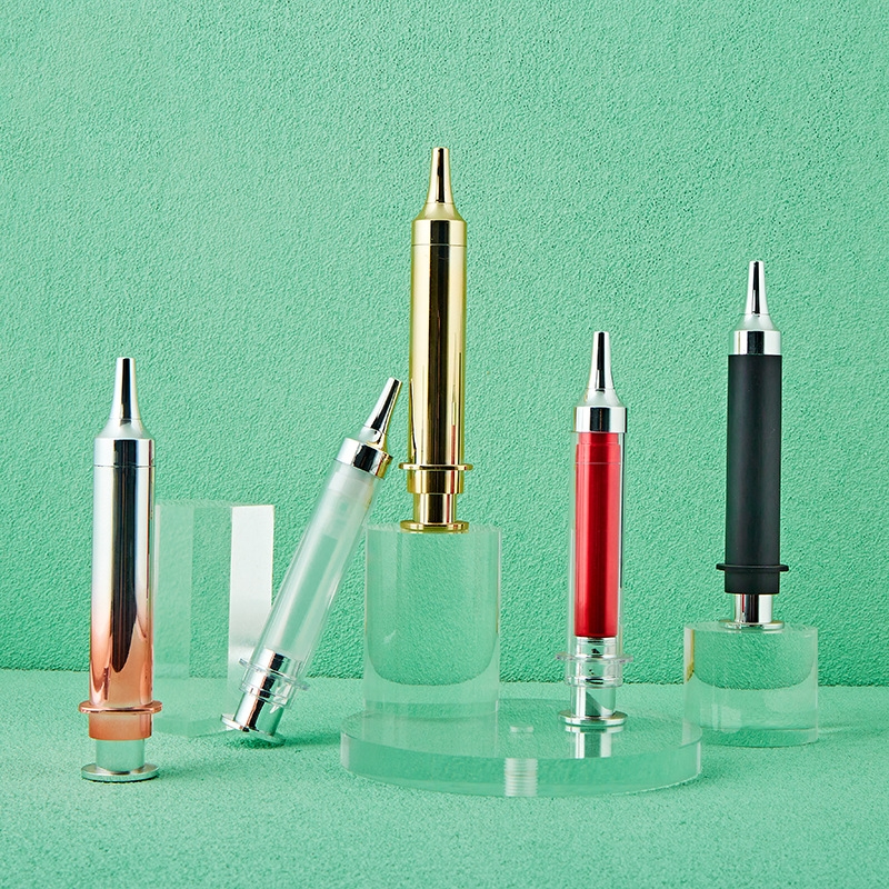 10 ml 15 ml 20 ml kosmeettinen silmäseerumi voide injektioputki ruiskun muotoinen ilmaton pullo 10 ml 15 ml 20 ml kosmeettinen silmäseerumi voide injektioputki ruiskun muotoinen ilmaton pullo