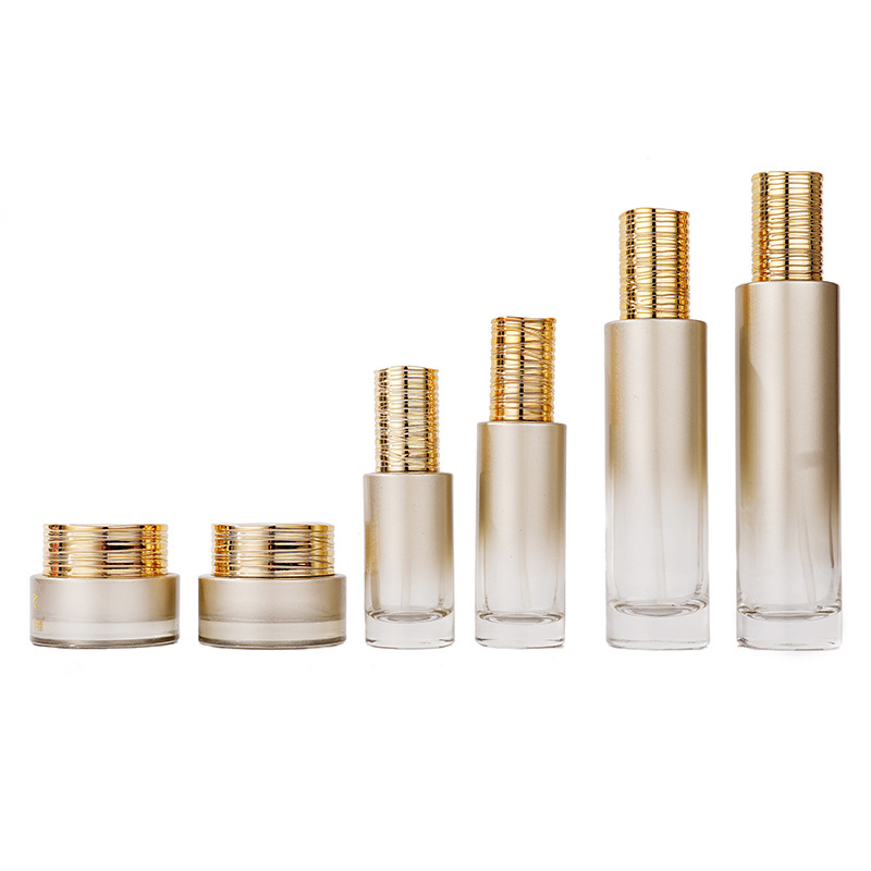 Lasi seerumipullo, jossa sähköpinnoitettu harjattu kansi Lasi seerumipullo, jossa sähköpinnoitettu harjattu kansi