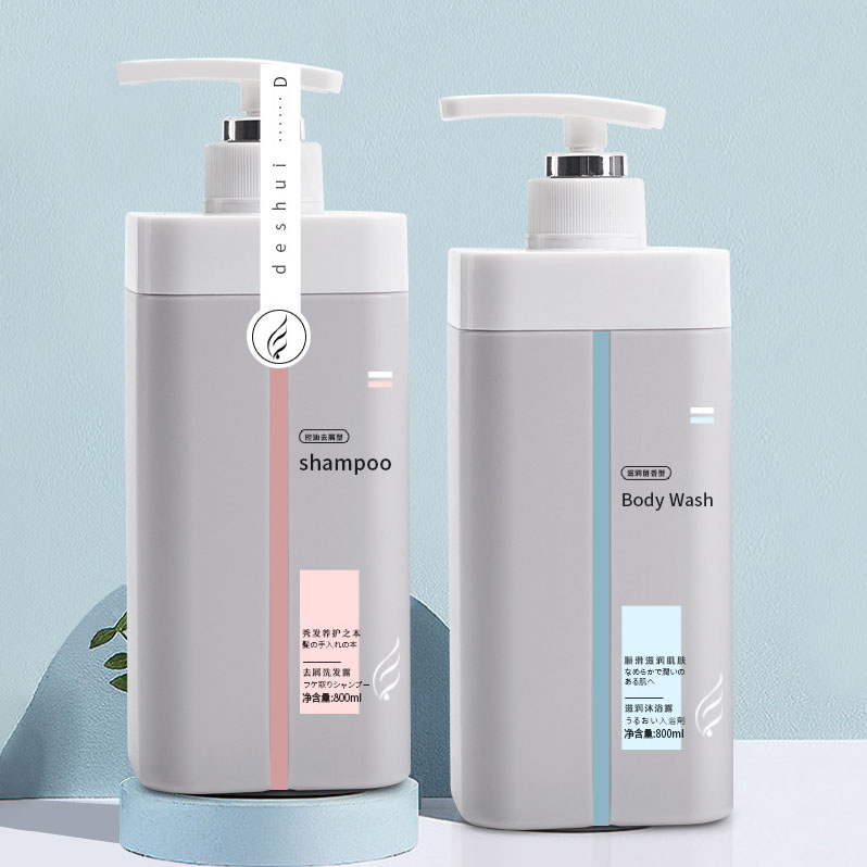 Suuren kapasiteetin 500 ml:n 800 ml:n muovipakkauspullot Ihonhoitovoidetta Hiusvoidesäiliöön Tyhjä shampoo- ja hoitoainepullo Suuren kapasiteetin 500 ml:n 800 ml:n muovipakkauspullot Ihonhoitovoidetta Hiusvoidesäiliöön Tyhjä shampoo- ja hoitoainepullo