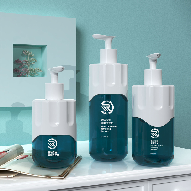 PET PCR 10 unssin shampoopullot 300 ml 500 ml 700 ml Premium Body Lotion ihonhoitosuihkugeeli hiusöljypakkaus kosteusemulsiopumpulla PET PCR 10 unssin shampoopullot 300 ml 500 ml 700 ml Premium Body Lotion ihonhoitosuihkugeeli hiusöljypakkaus kosteusemulsiopumpulla