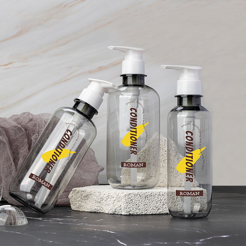 Muoviset tyhjät kosteusemulsiopullot 300 ml 400 ml 500 ml 600 ml PET Boston Round shampoo hoitoainepullo suihkugeeli annostelija pumppupullo Muoviset tyhjät kosteusemulsiopullot 300 ml 400 ml 500 ml 600 ml PET Boston Round shampoo hoitoainepullo suihkugeeli annostelija pumppupullo