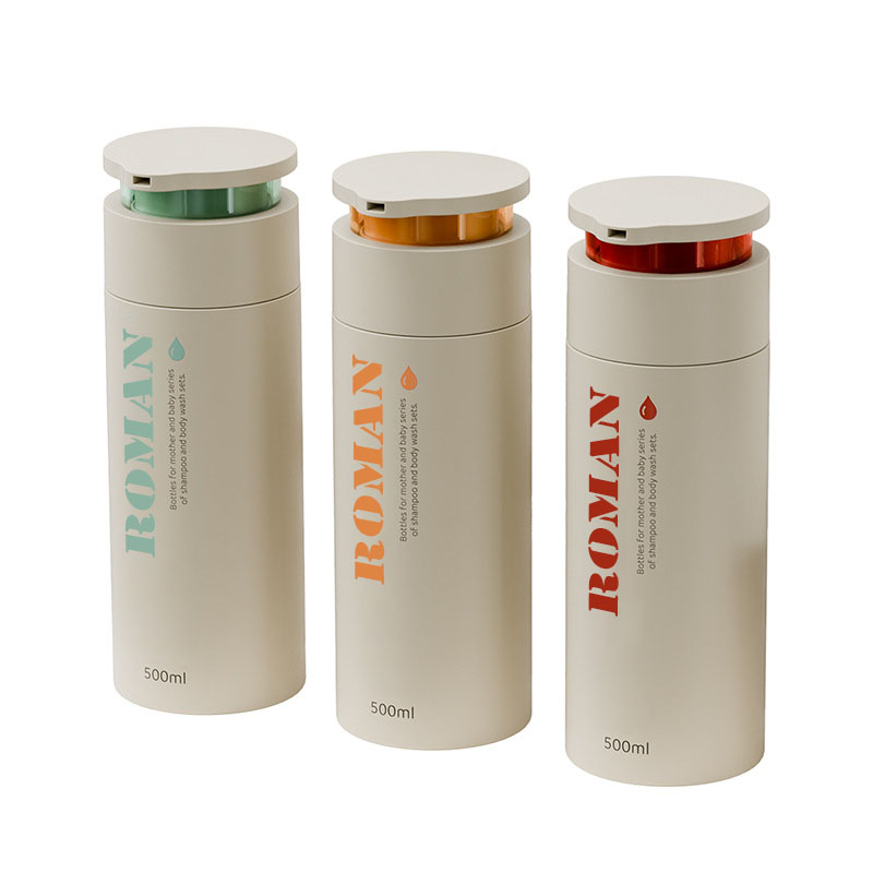 Pyöreä litteä olkapää ihonhoitovoidepullo 150 ml 200 ml 300 ml 500 ml vauvavoide hoitoaine pakkaus shampoo ja vartalopesu käsivoidepullot Pyöreä litteä olkapää ihonhoitovoidepullo 150 ml 200 ml 300 ml 500 ml vauvavoide hoitoaine pakkaus shampoo ja vartalopesu käsivoidepullot