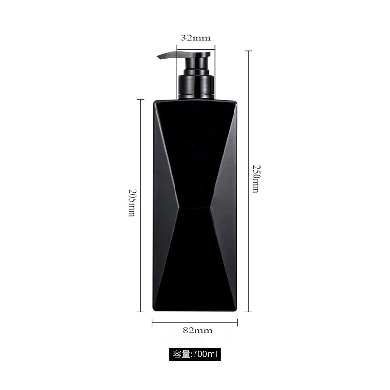 Varastossa oleva 700 ml korealaistyylinen läpinäkymätön muovishampoopaketti kotishampoolla korkean ulkonäön käsienpesunestepullossa Varastossa oleva 700 ml korealaistyylinen läpinäkymätön muovishampoopaketti kotishampoolla korkean ulkonäön käsienpesunestepullossa