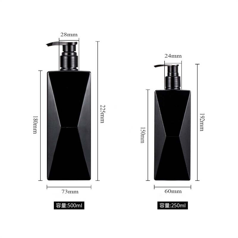 Varastossa oleva 700 ml korealaistyylinen läpinäkymätön muovishampoopaketti kotishampoolla korkean ulkonäön käsienpesunestepullossa Varastossa oleva 700 ml korealaistyylinen läpinäkymätön muovishampoopaketti kotishampoolla korkean ulkonäön käsienpesunestepullossa