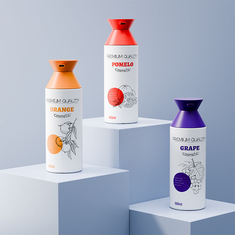 Valkoinen 300 ml 500 ml 750 ml shampoopumppupullo Body Wash Lotion Bottle kylpysuihkugeeli ja hiustenhoitoainesäiliö Valkoinen 300 ml 500 ml 750 ml shampoopumppupullo Body Wash Lotion Bottle kylpysuihkugeeli ja hiustenhoitoainesäiliö