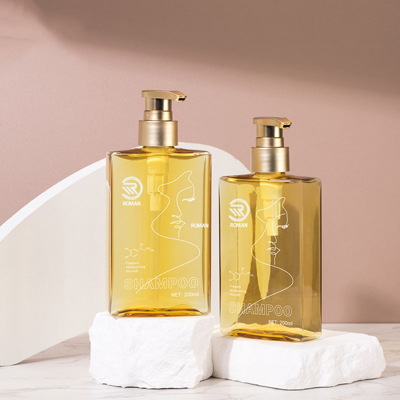 150 ml 200 ml Flat Square Suihkugeeli Kasvopesu Vartalovoide Hoitoaine Gold Pump Bottle Ihonhoito Meikinpoistoaine Öljyannostelija