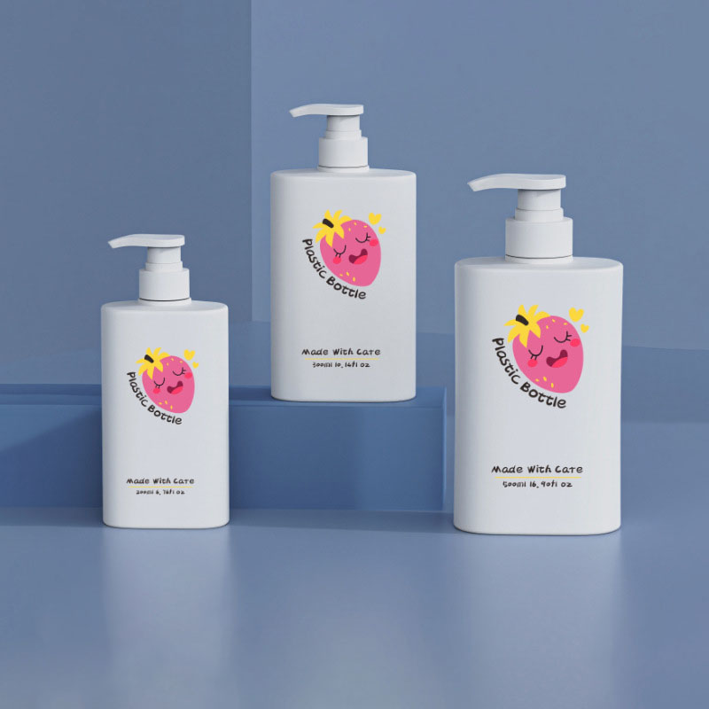 200ml 300ml 500ml suorakulmainen muovinen PET-shampoopullo kierrekorkilla kasvonaamioille Hajuvesi Eteeriset öljyt Lotion tekoripset 200ml 300ml 500ml suorakulmainen muovinen PET-shampoopullo kierrekorkilla kasvonaamioille Hajuvesi Eteeriset öljyt Lotion tekoripset