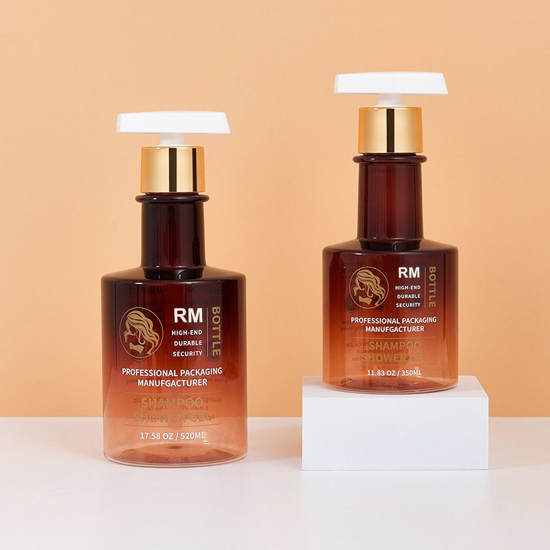 Ilmainen näyte Amber Black Gold Long Neck Shampoo Pullo Tyhjä Käsienpesu Pullo Muovinen Vartalovoide Pumppupullot 300 ml 500 ml Ilmainen näyte Amber Black Gold Long Neck Shampoo Pullo Tyhjä Käsienpesu Pullo Muovinen Vartalovoide Pumppupullot 300 ml 500 ml