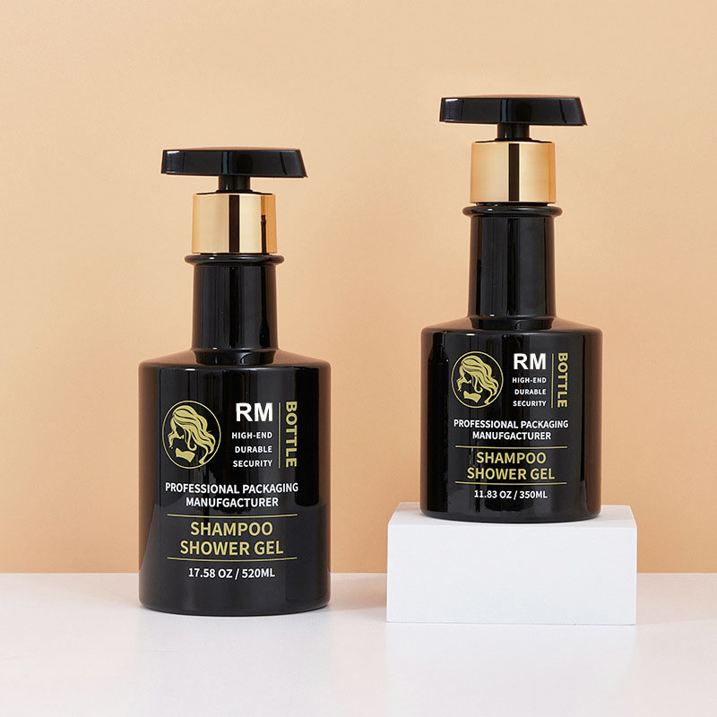 Ilmainen näyte Amber Black Gold Long Neck Shampoo Pullo Tyhjä Käsienpesu Pullo Muovinen Vartalovoide Pumppupullot 300 ml 500 ml Ilmainen näyte Amber Black Gold Long Neck Shampoo Pullo Tyhjä Käsienpesu Pullo Muovinen Vartalovoide Pumppupullot 300 ml 500 ml