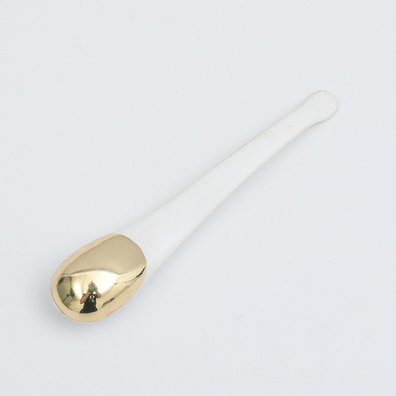 Gold Silver Cosmetic Spatula Scoop Korkealaatuinen Metal Face Eye Cream Lusikka Kauneus Meikki Kasvonaamio Lusikka Gold Silver Cosmetic Spatula Scoop Korkealaatuinen Metal Face Eye Cream Lusikka Kauneus Meikki Kasvonaamio Lusikka